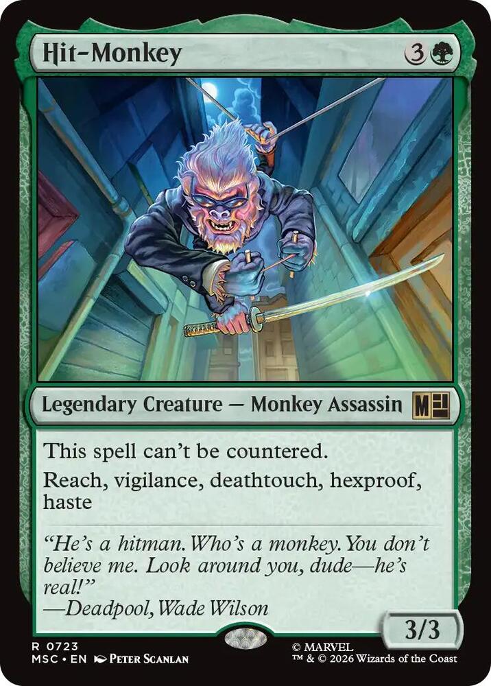 Hit-Monkey [Commander: Marvel Super Heroes] 723