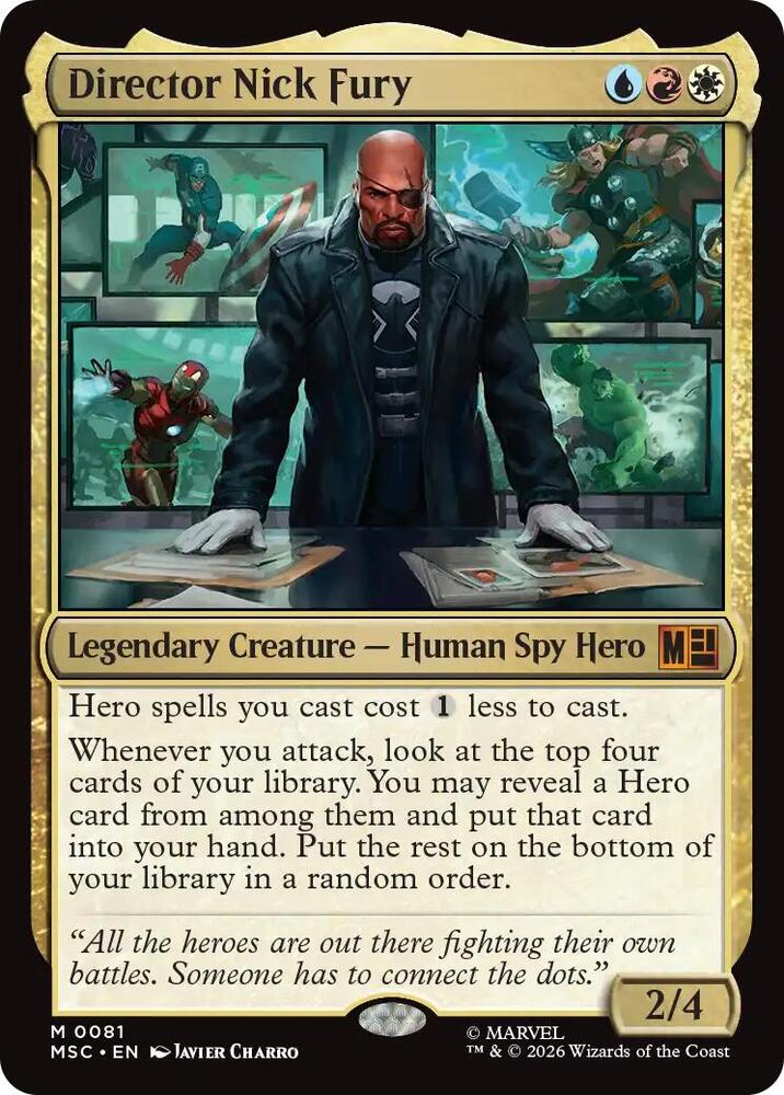 Director Nick Fury [Commander: Marvel Super Heroes] 81
