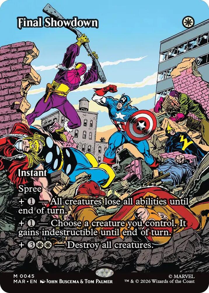Final Showdown (Borderless) [Marvel Universe Eternal-Legal] 45