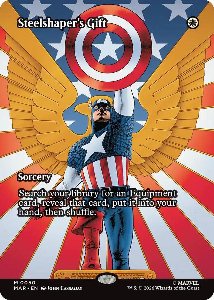 Steelshaper's Gift (Borderless) [Marvel Universe Eternal-Legal] 50