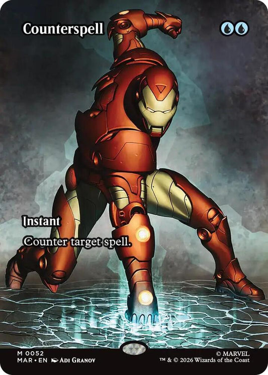 Counterspell (Borderless) (0052) [Marvel Universe Eternal-Legal] 52