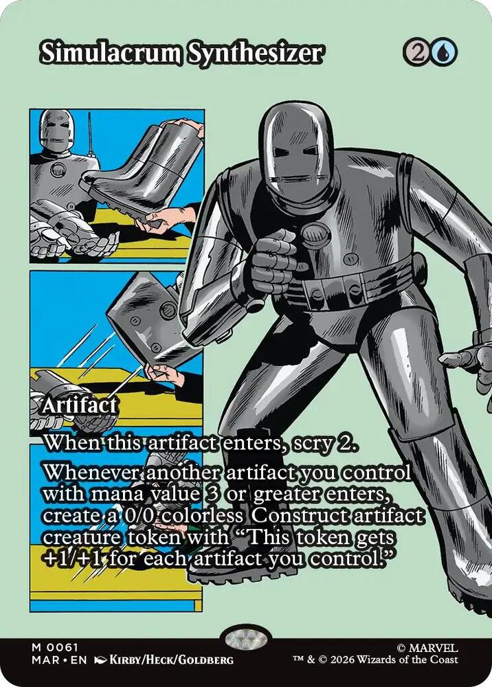 Simulacrum Synthesizer (Borderless) [Marvel Universe Eternal-Legal] 61