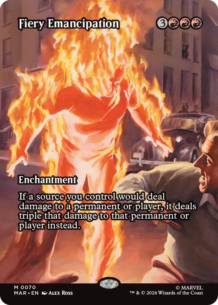 Fiery Emancipation (Borderless) [Marvel Universe Eternal-Legal] 70
