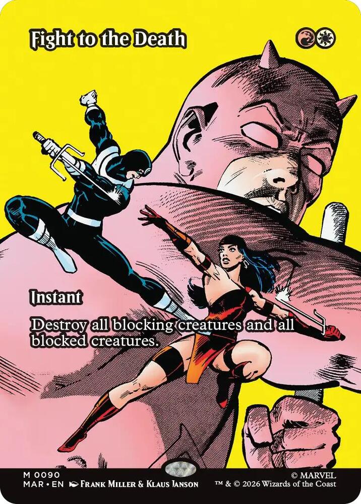 Fight to the Death (Borderless) [Marvel Universe Eternal-Legal] 90