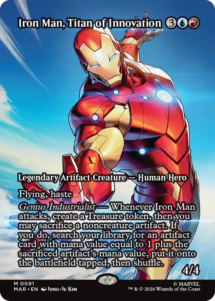 Iron Man, Titan of Innovation (Borderless) [Marvel Universe Eternal-Legal] 91