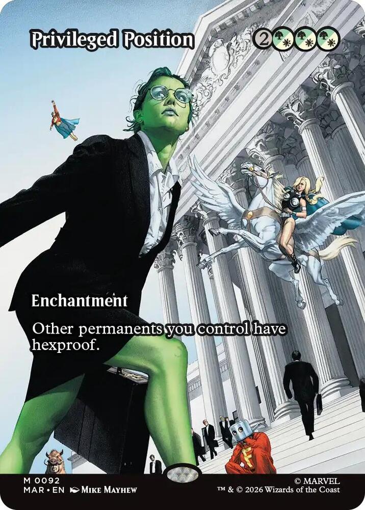 Privileged Position (Borderless) [Marvel Universe Eternal-Legal] 92