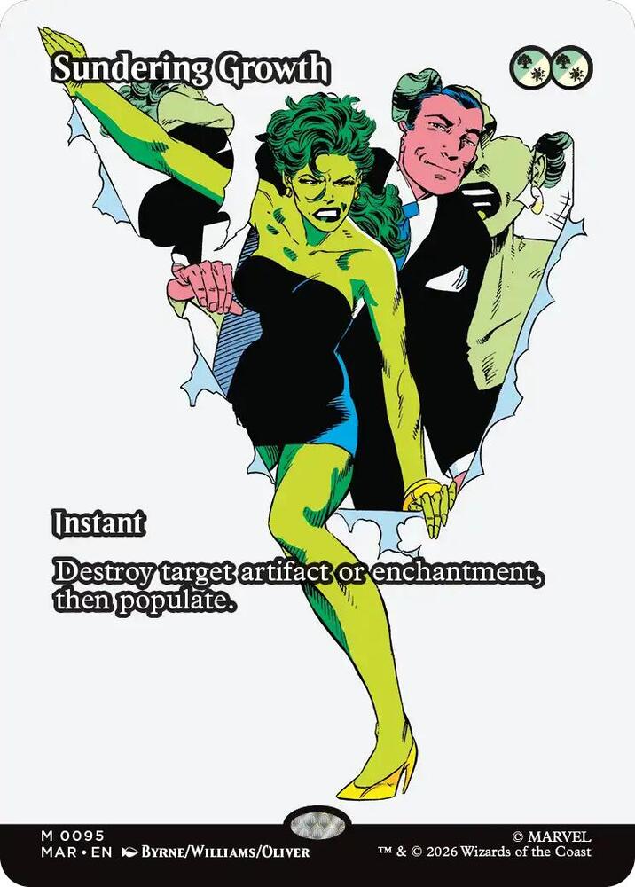 Sundering Growth (Borderless) [Marvel Universe Eternal-Legal] 95