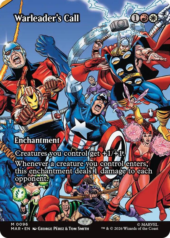 Warleader's Call (Borderless) [Marvel Universe Eternal-Legal] 96