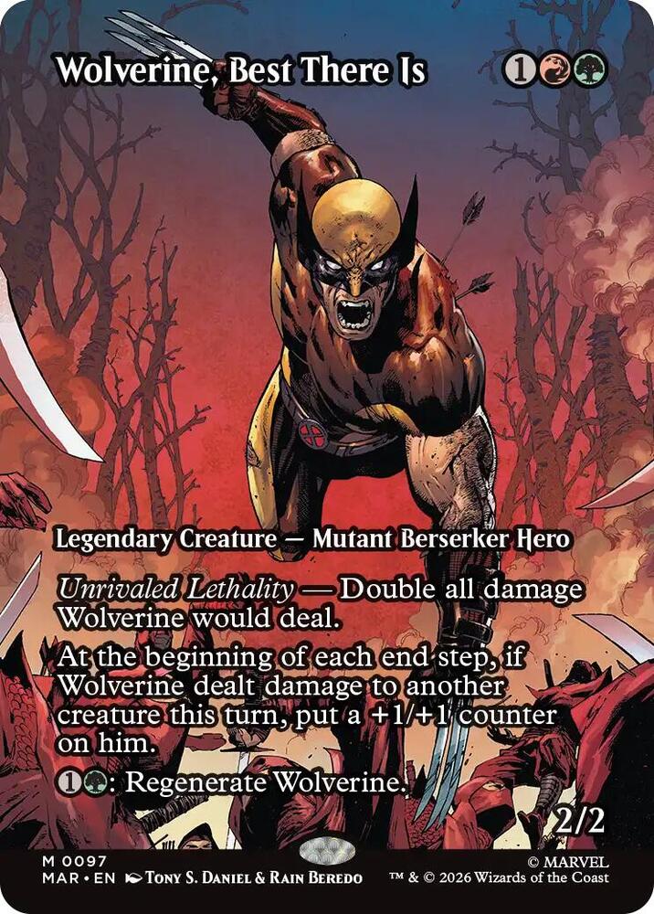 Wolverine, Best There Is (Borderless) [Marvel Universe Eternal-Legal] 97