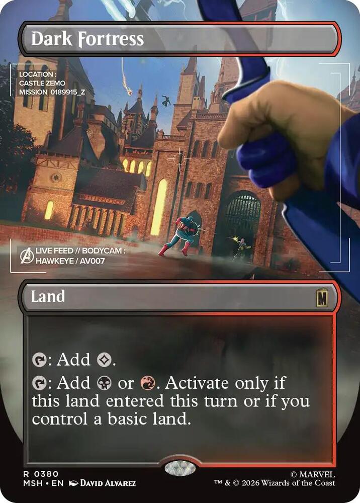 Dark Fortress (Borderless) [Marvel Super Heroes] 380