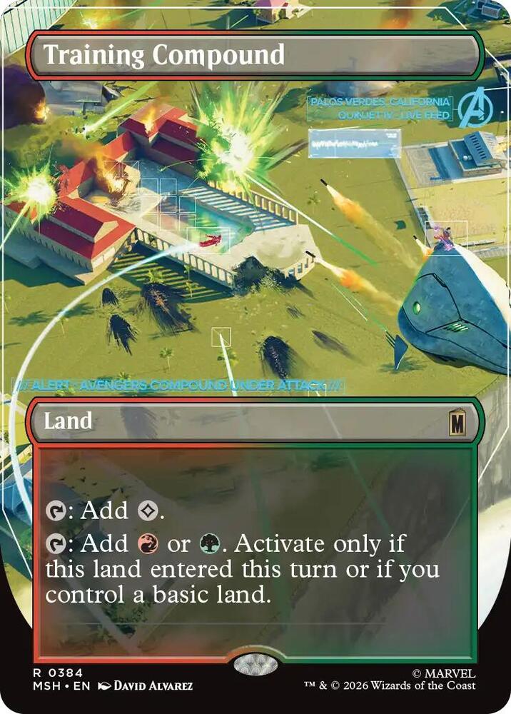 Training Compound (Borderless) [Marvel Super Heroes] 384