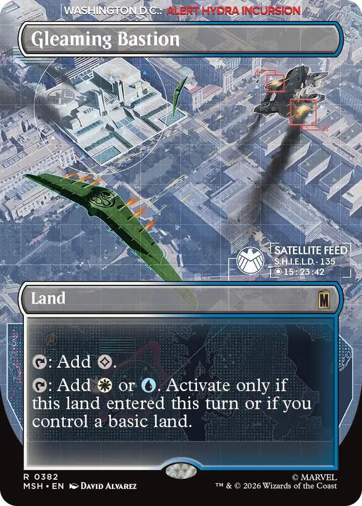 Gleaming Bastion (Borderless) [Marvel Super Heroes] 382