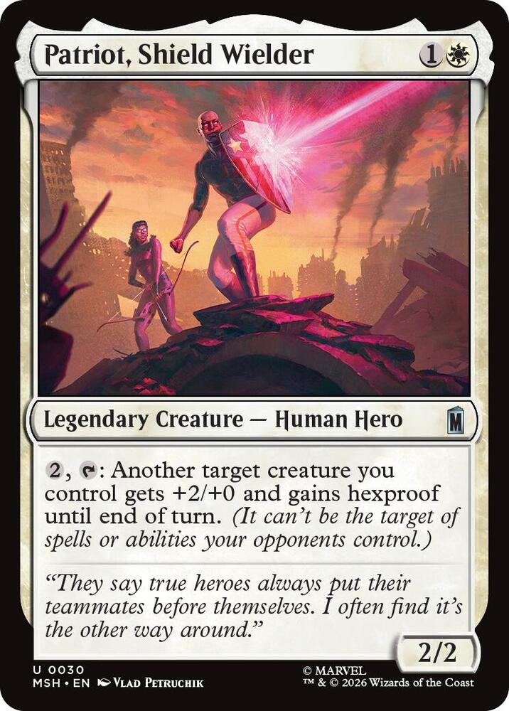 Patriot, Shield Wielder [Marvel Super Heroes] 30
