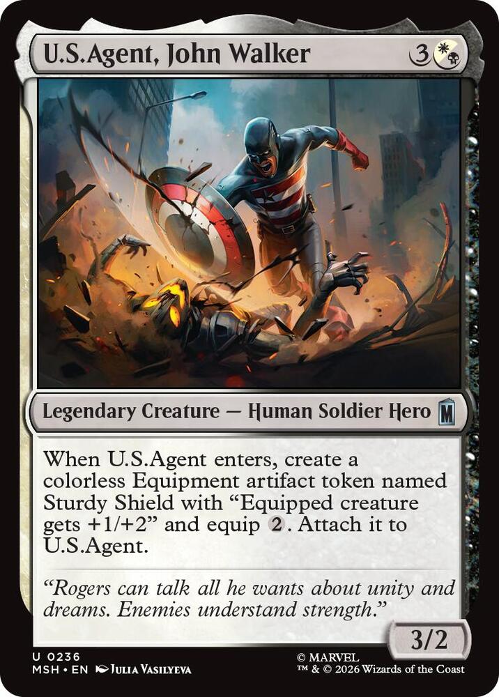 U.S.Agent, John Walker [Marvel Super Heroes] 236