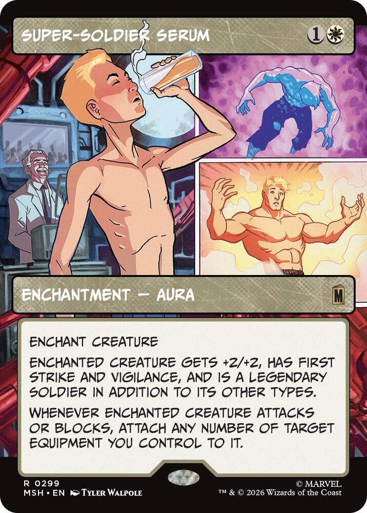 Super-Soldier Serum (Borderless) [Marvel Super Heroes] 299