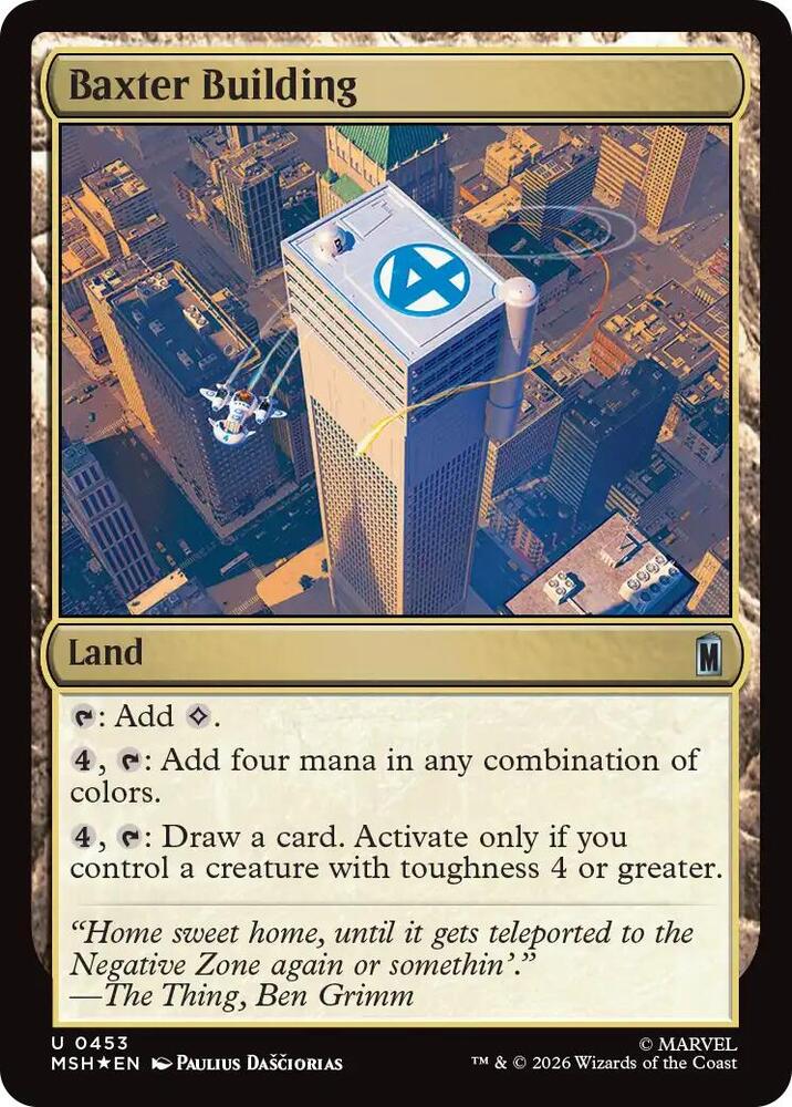 Baxter Building (Surge Foil) [Marvel Super Heroes] 453