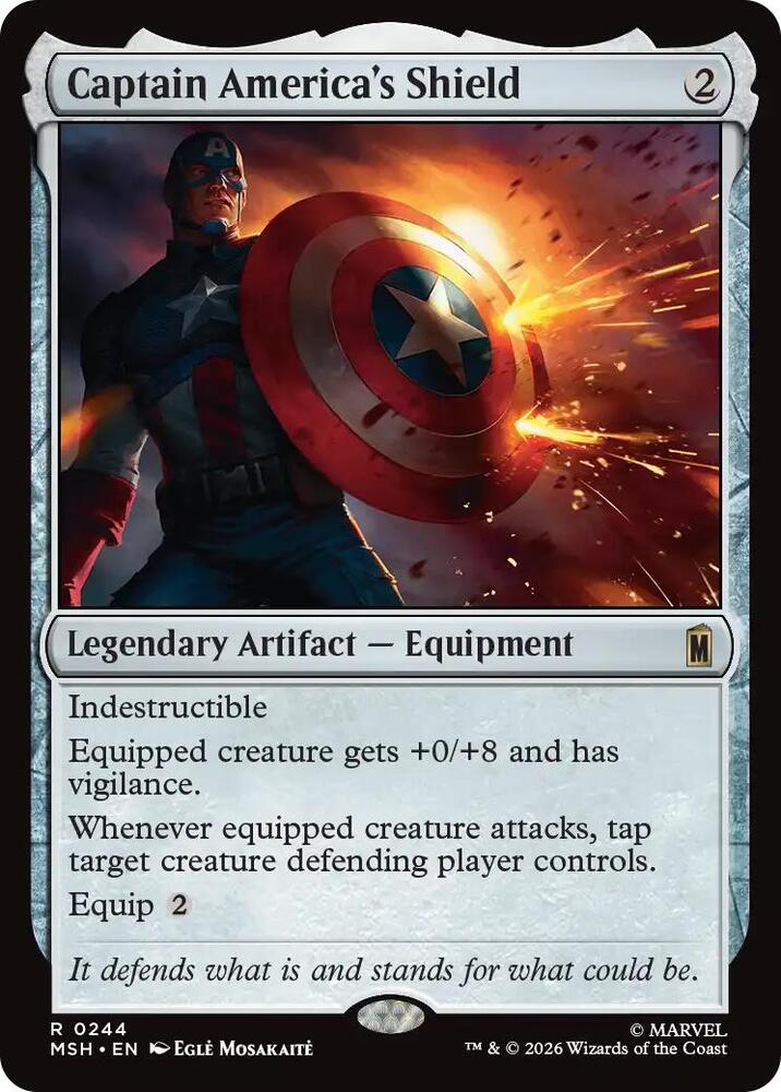 Captain America's Shield [Marvel Super Heroes] 244