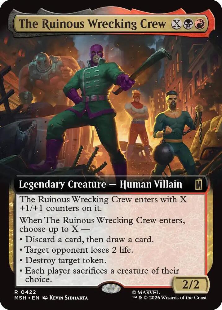The Ruinous Wrecking Crew (Extended Art) [Marvel Super Heroes] 422