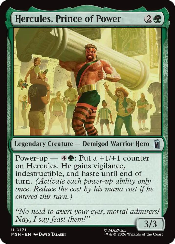 Hercules, Prince of Power [Marvel Super Heroes] 171
