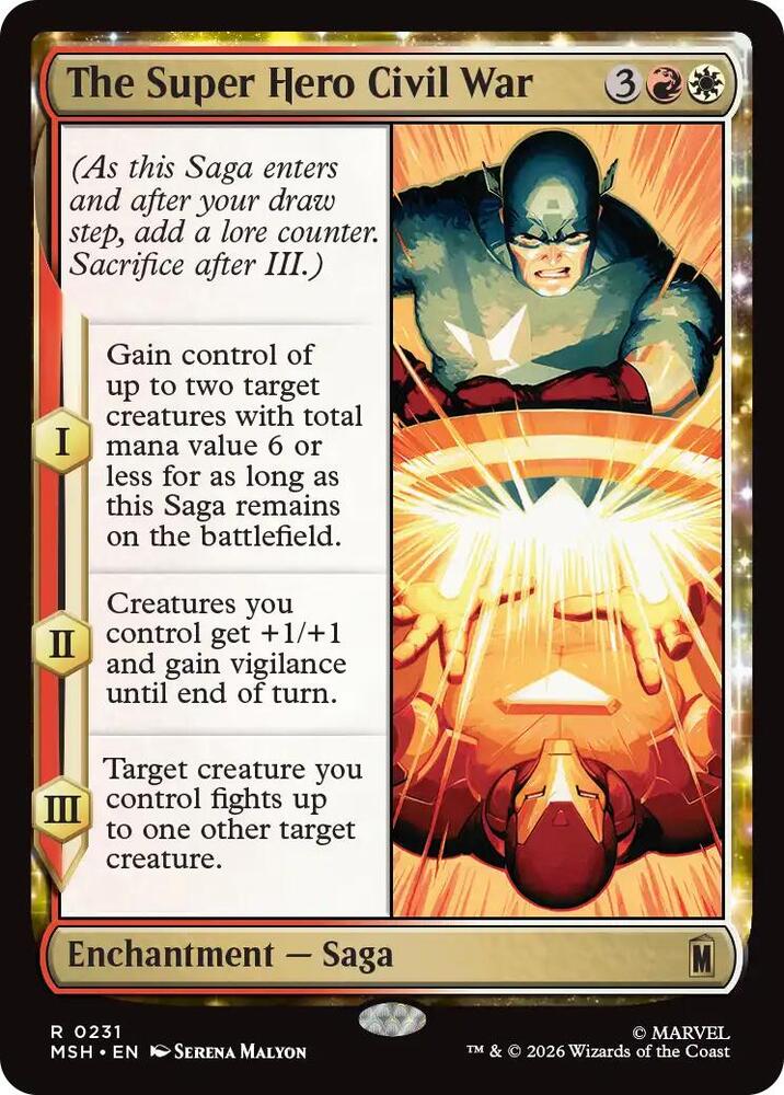 The Super Hero Civil War [Marvel Super Heroes] 231