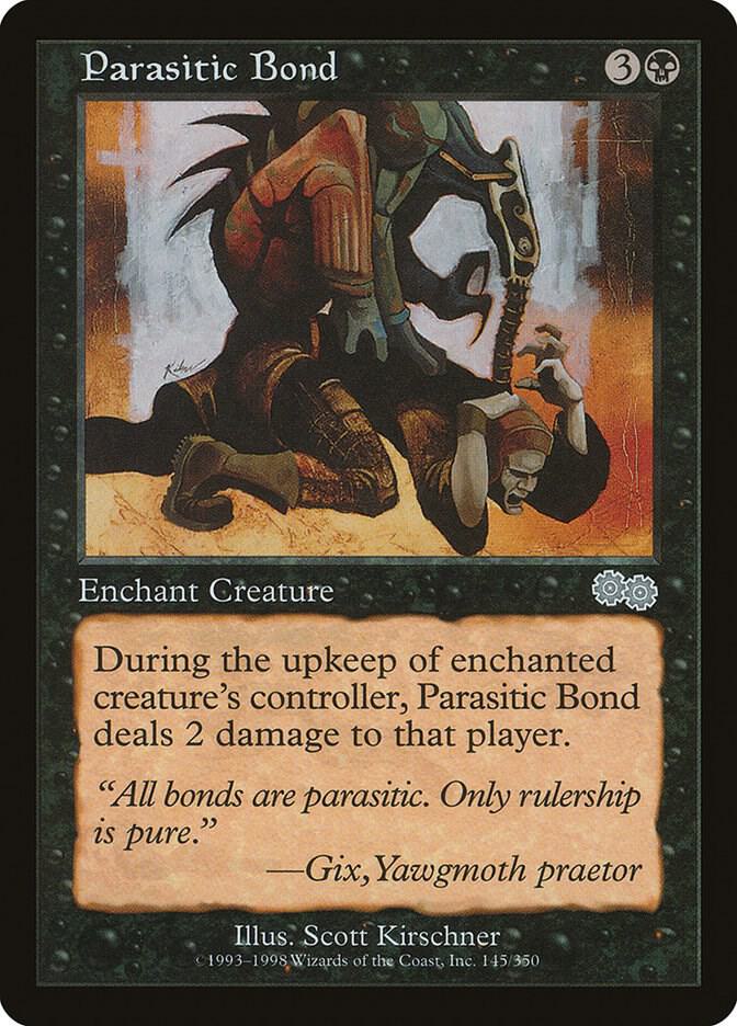 Parasitic Bond [Urza's Saga] 145