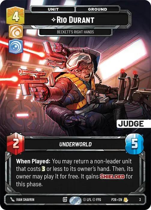 Rio Durant - Beckett's Right Hands [Judge Promos] 3