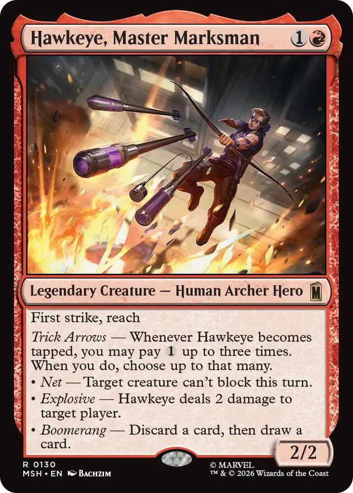 Hawkeye, Master Marksman [Marvel Super Heroes] 130