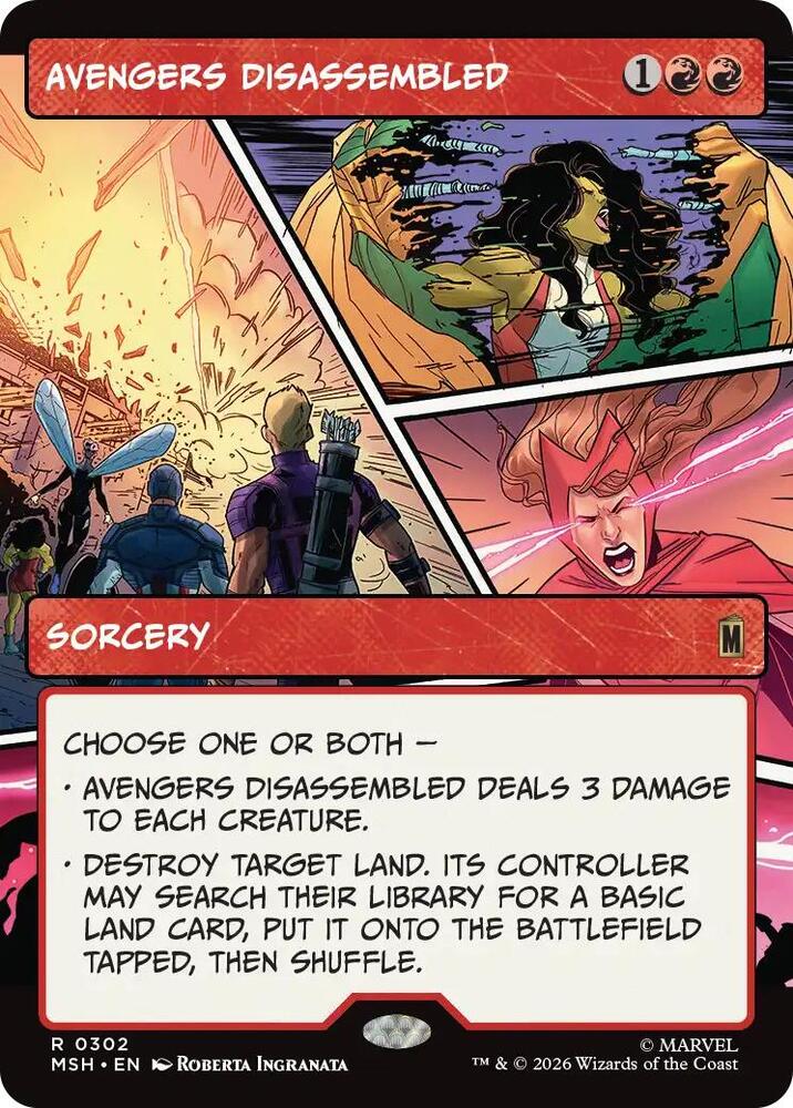 Avengers Disassembled (Borderless) [Marvel Super Heroes] 302