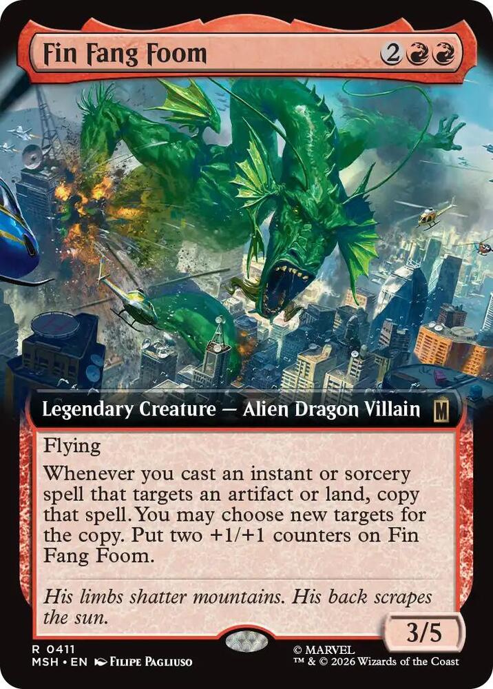 Fin Fang Foom (Extended Art) [Marvel Super Heroes] 411
