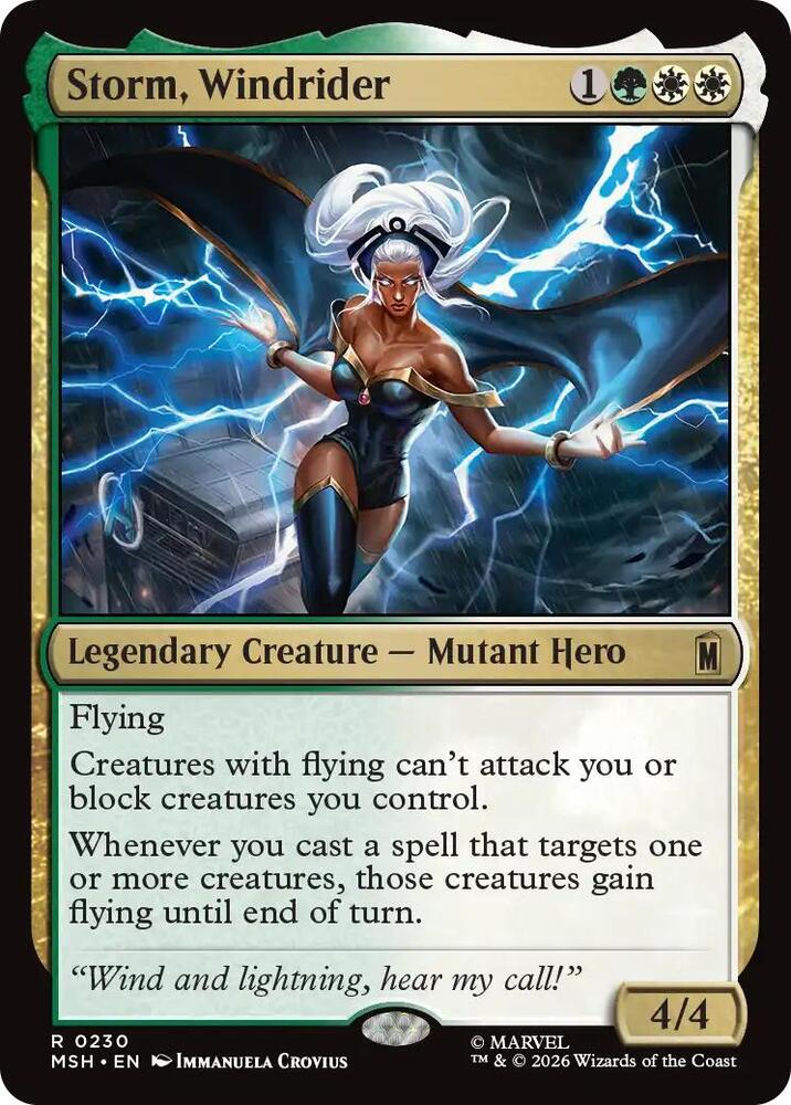 Storm, Windrider [Marvel Super Heroes] 230