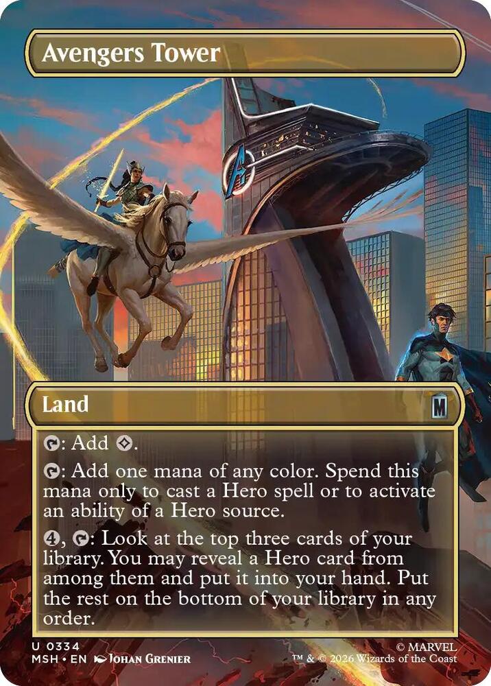 Avengers Tower (Borderless) [Marvel Super Heroes] 334