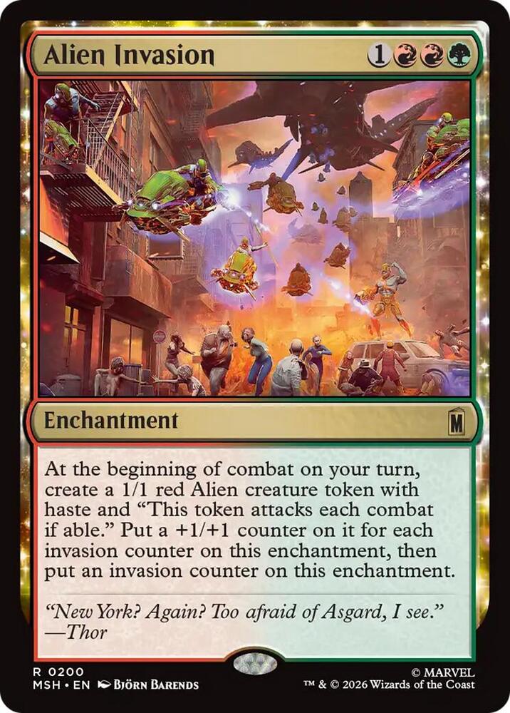 Alien Invasion [Marvel Super Heroes] 200