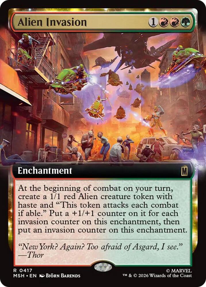 Alien Invasion (Extended Art) [Marvel Super Heroes] 417