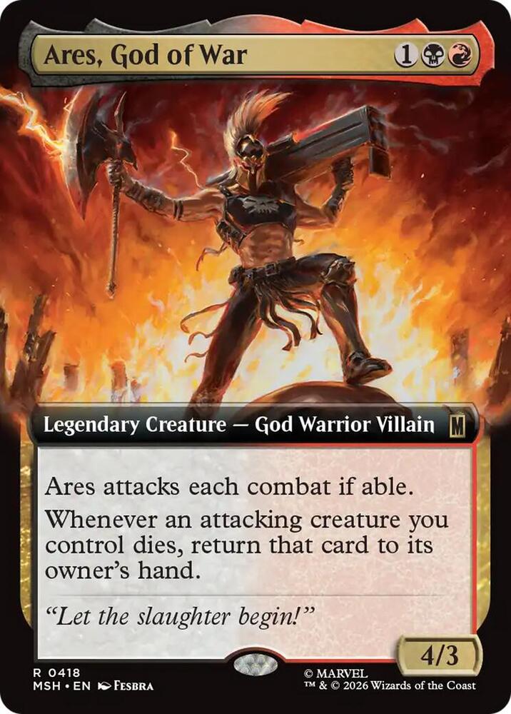Ares, God of War (Extended Art) [Marvel Super Heroes] 418