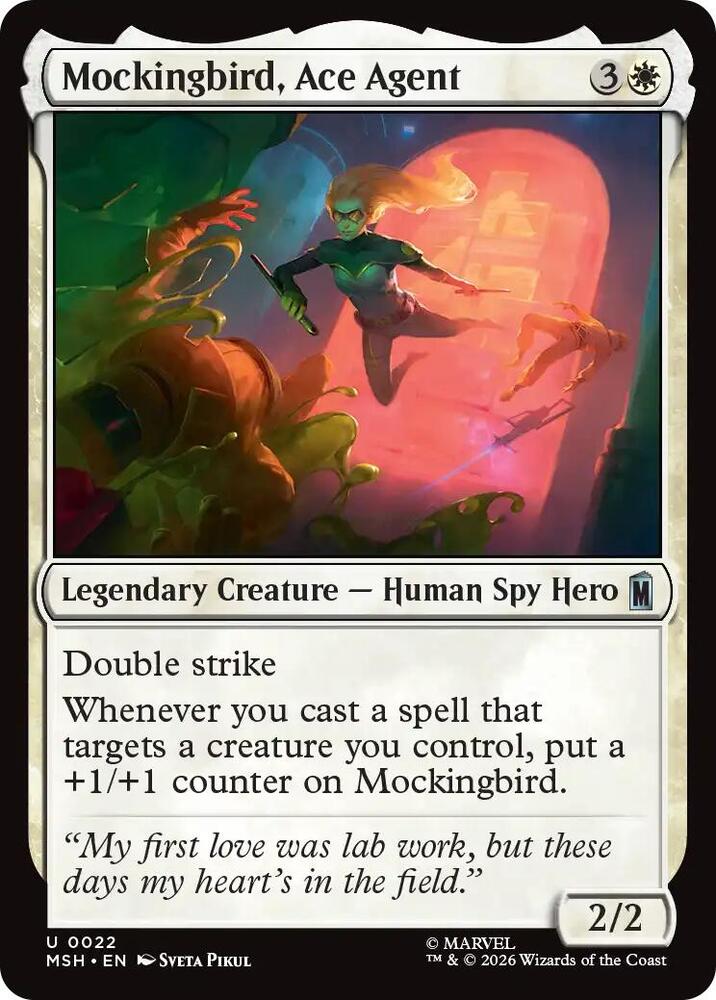 Mockingbird, Ace Agent [Marvel Super Heroes] 22