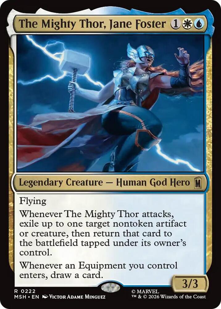 The Mighty Thor, Jane Foster [Marvel Super Heroes] 222