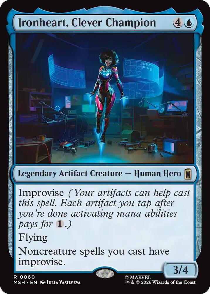 Ironheart, Clever Champion [Marvel Super Heroes] 60