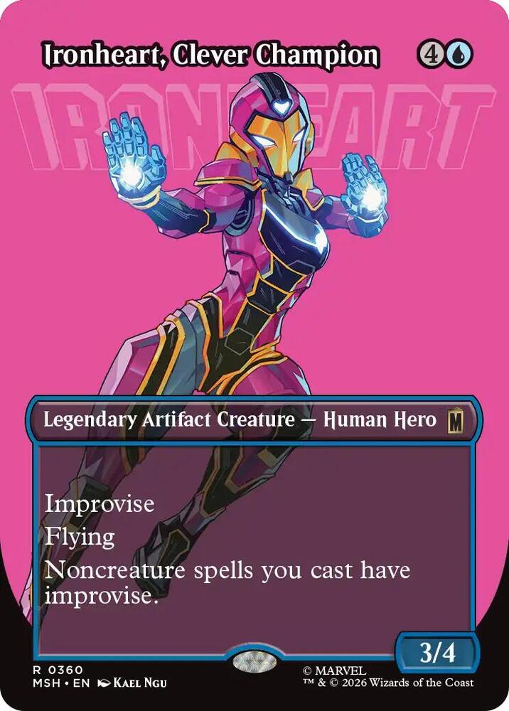 Ironheart, Clever Champion (Borderless) [Marvel Super Heroes] 360