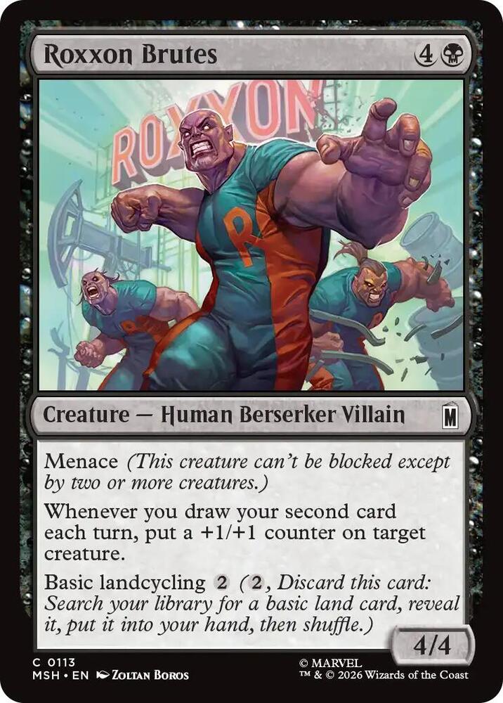 Roxxon Brutes [Marvel Super Heroes] 113