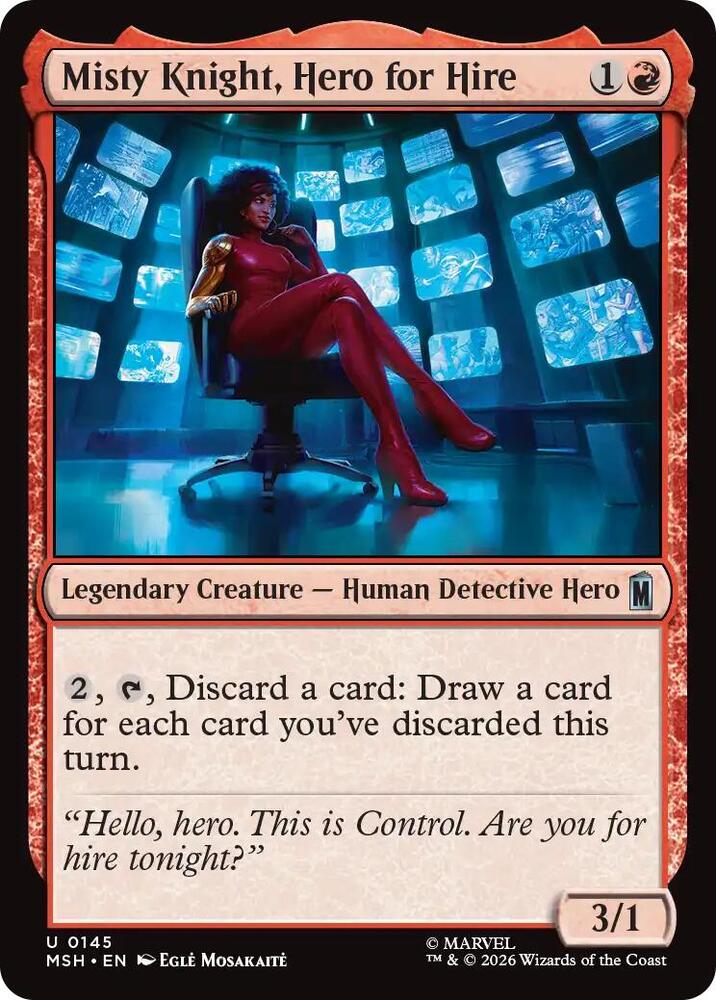 Misty Knight, Hero for Hire [Marvel Super Heroes] 145