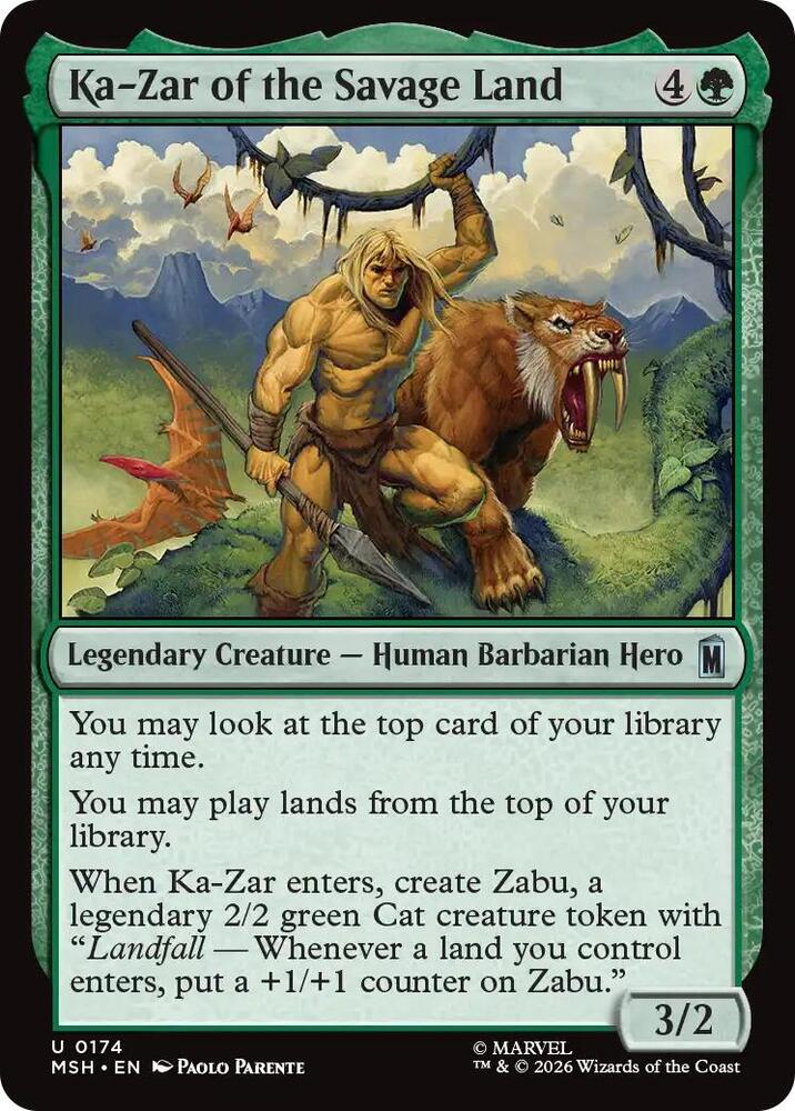 Ka-Zar of the Savage Land [Marvel Super Heroes] 174
