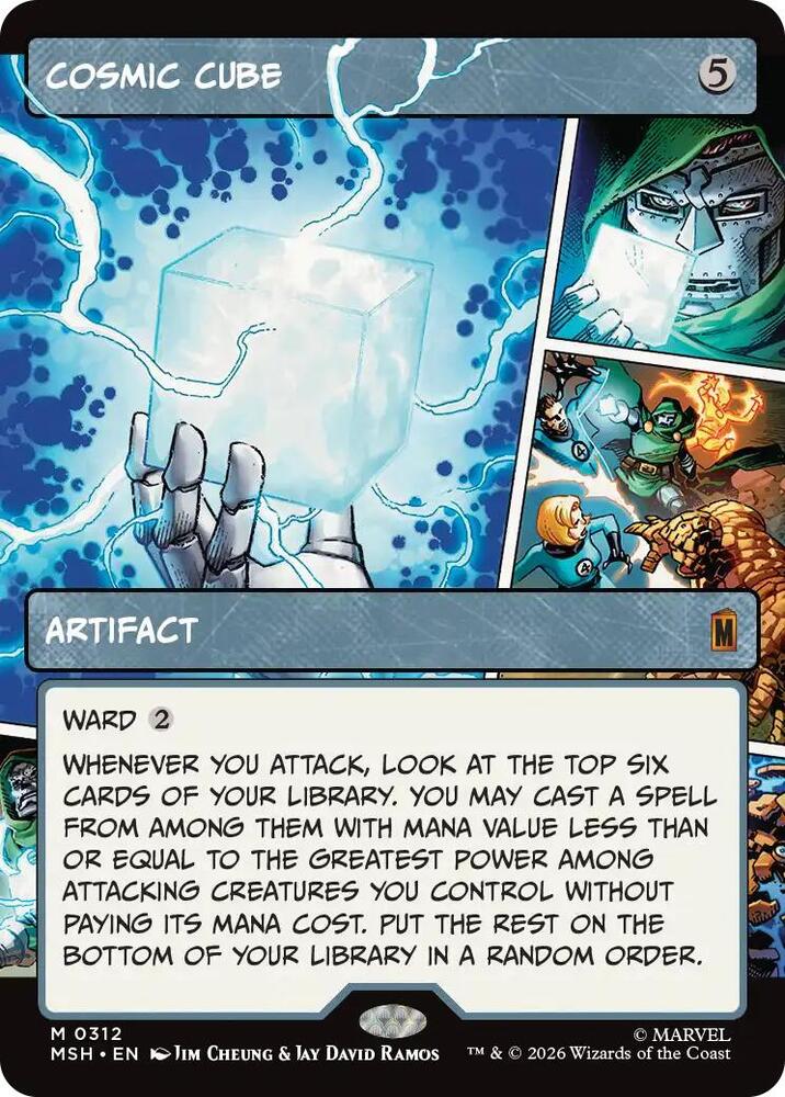 Cosmic Cube (Borderless) (0312) [Marvel Super Heroes] 312
