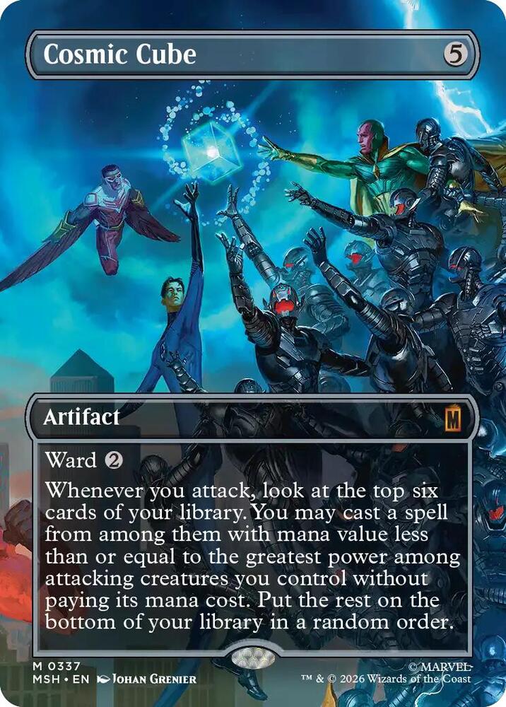 Cosmic Cube (Borderless) (0337) [Marvel Super Heroes] 337