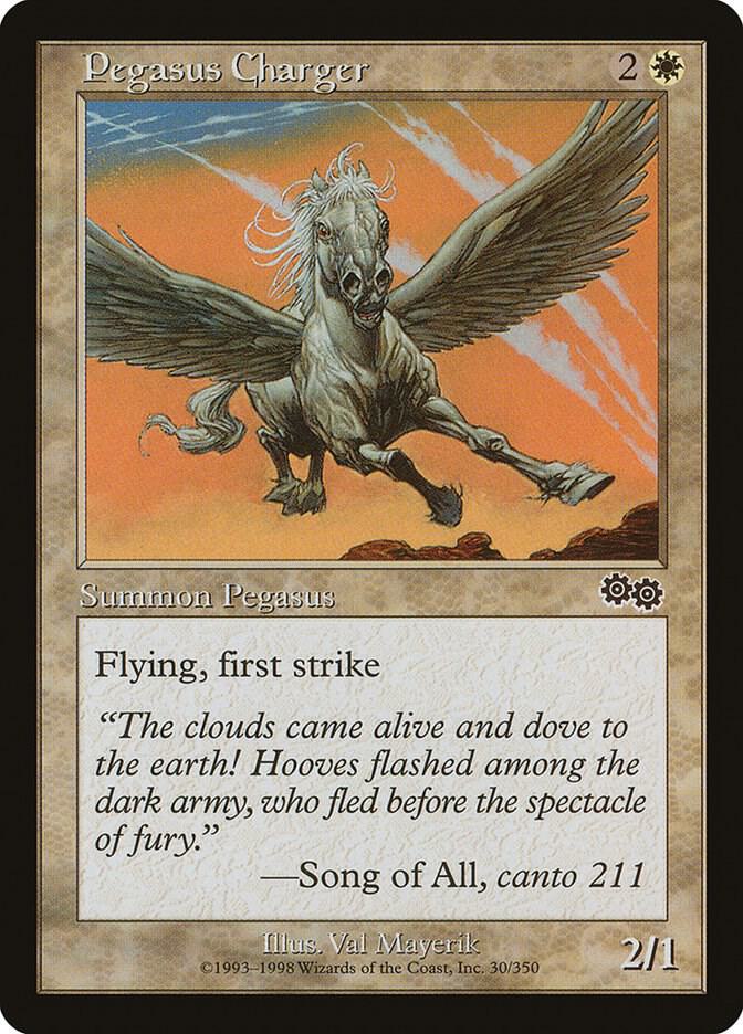 Pegasus Charger [Urza's Saga] 30
