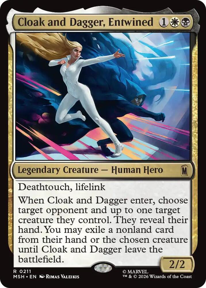 Cloak and Dagger, Entwined [Marvel Super Heroes] 211