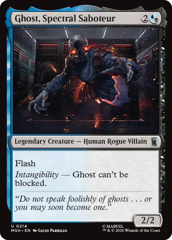 Ghost, Spectral Saboteur [Marvel Super Heroes] 214