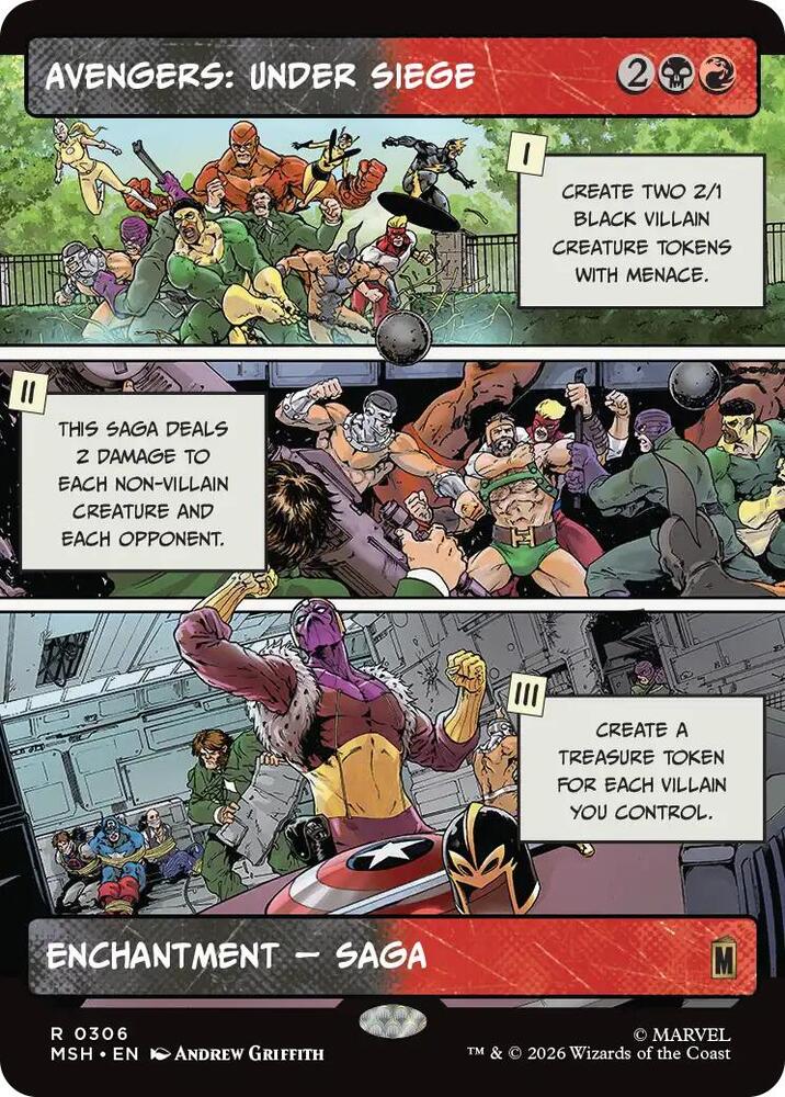 Avengers: Under Siege (Borderless) [Marvel Super Heroes] 306