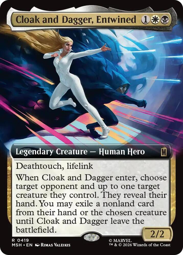 Cloak and Dagger, Entwined (Extended Art) [Marvel Super Heroes] 419