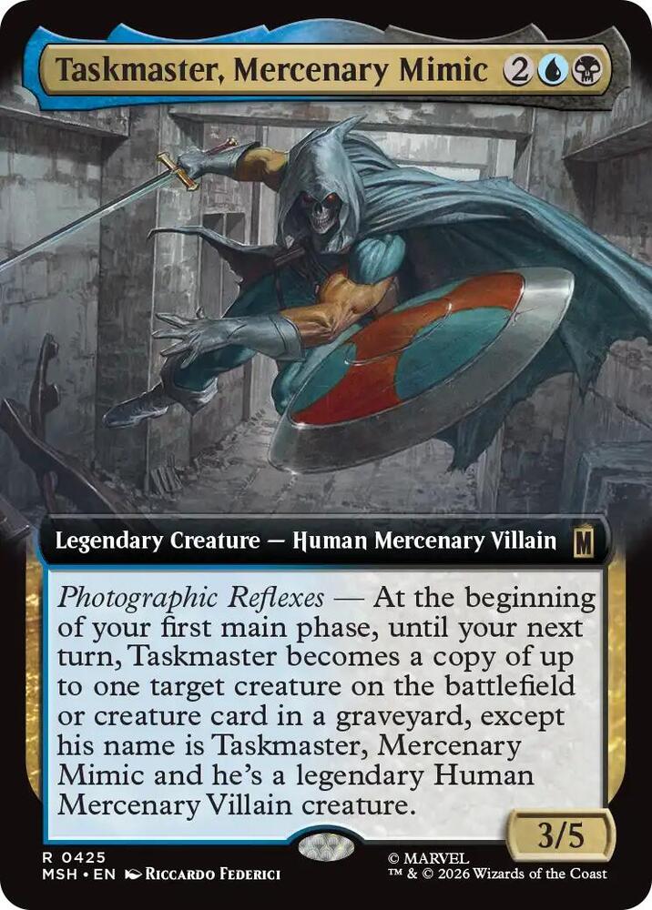 Taskmaster, Mercenary Mimic (Extended Art) [Marvel Super Heroes] 425