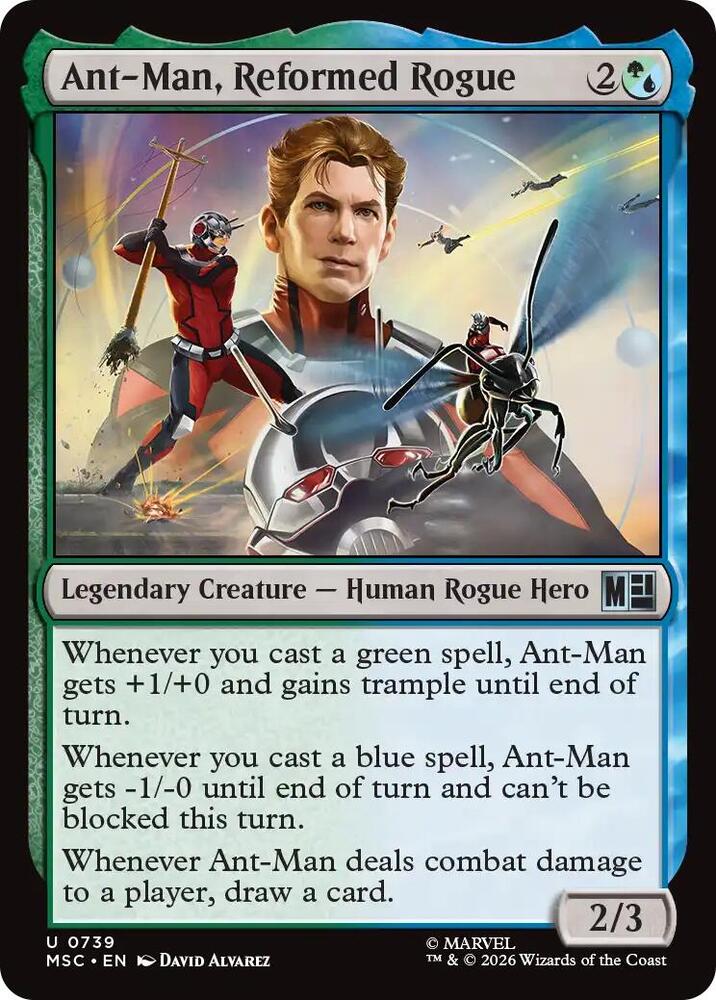 Ant-Man, Reformed Rogue [Commander: Marvel Super Heroes] 739
